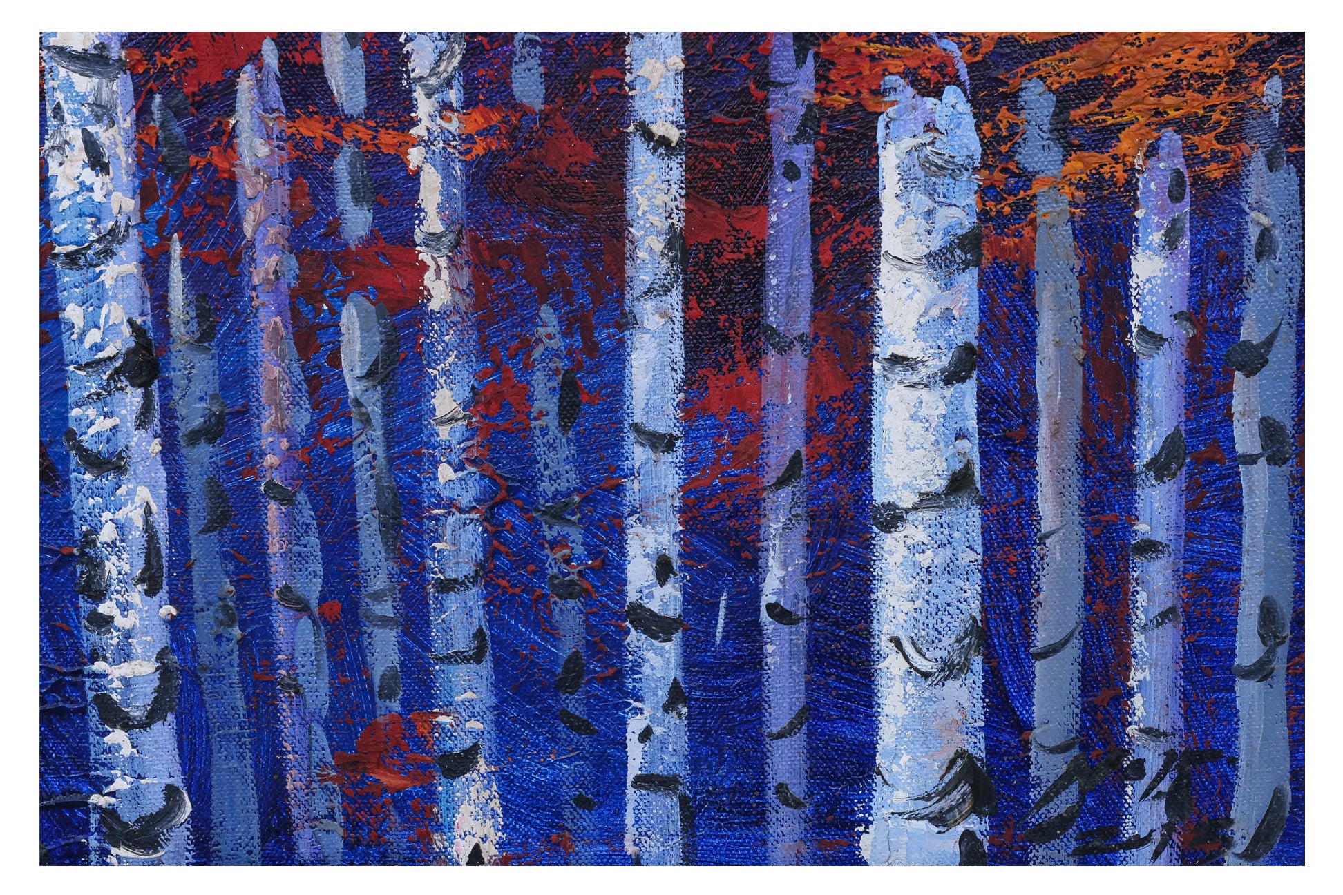 UNATTRIBUTED (CONTEMPORARY) - BIRCH FOREST