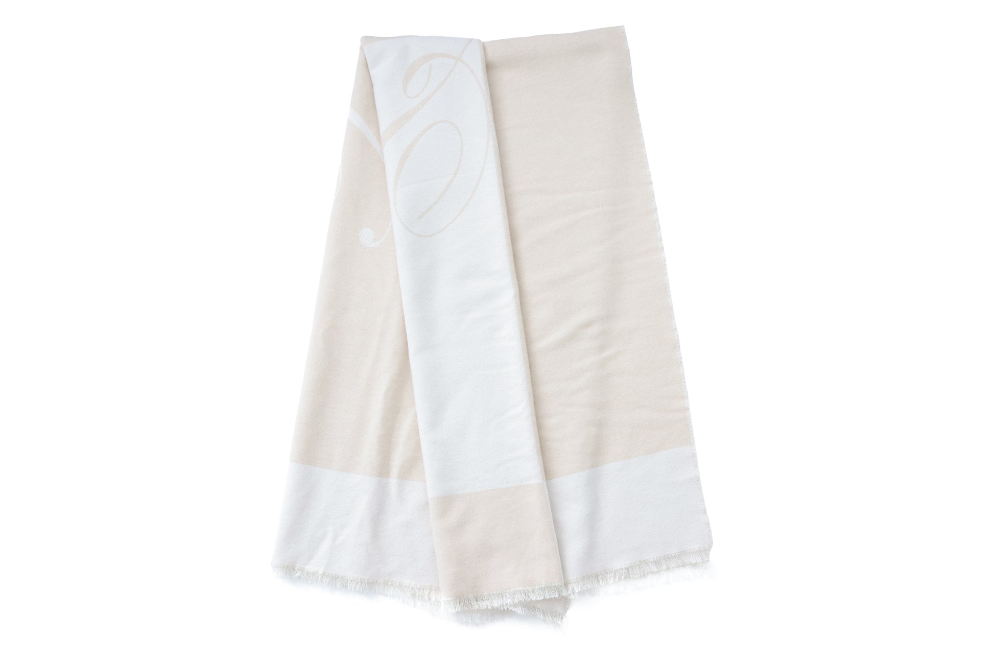 A PRATESI CREAM THROW