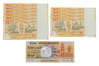 SINGAPORE, COMMEMORATIVE ISSUE ISSUE BANKNOTES $20 2007 (10) AND 1990 $50 (1)
