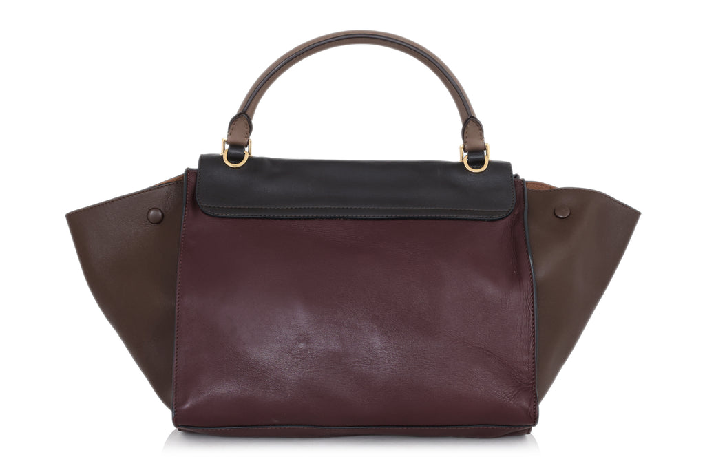 CELINE – A MULTICOLOUR TRAPEZE HANDBAG