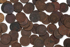 CHINA EMPIRE AND REPUBLIC - A LARGE GROUP OF ASSORTED COPPER COINAGE