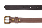MIHARA YASUHIRO - TWO STUDDED LEATHER BELTS