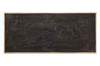 A PAIR OF BRONZE PLAQUES COMMEMORATING THE 1980 KOREAN GINSENG SYMPOSIUM
