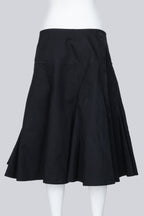 YOHJI YAMAMOTO - A BLACK GODET SKIRT