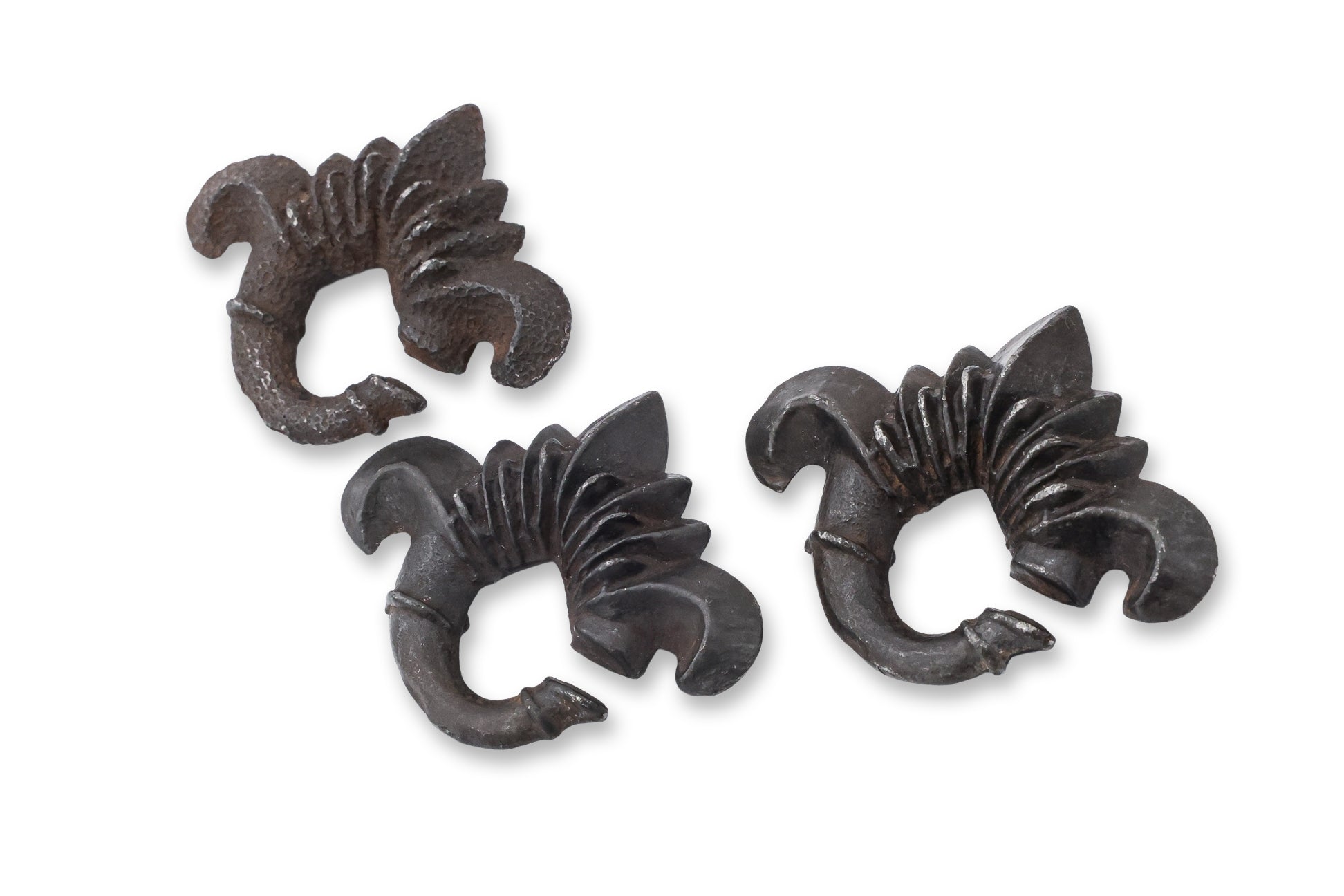 A GROUP OF THREE SUMATRAN LEAD-ALLOY CURRENCY RINGS