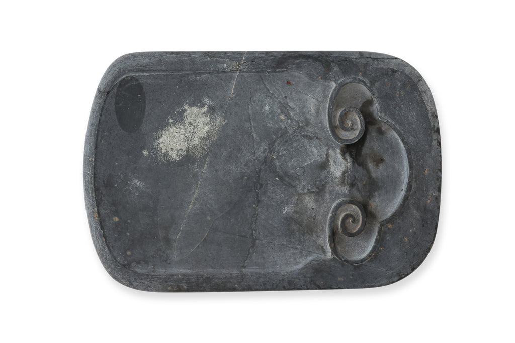 A CARVED DUAN INK STONE