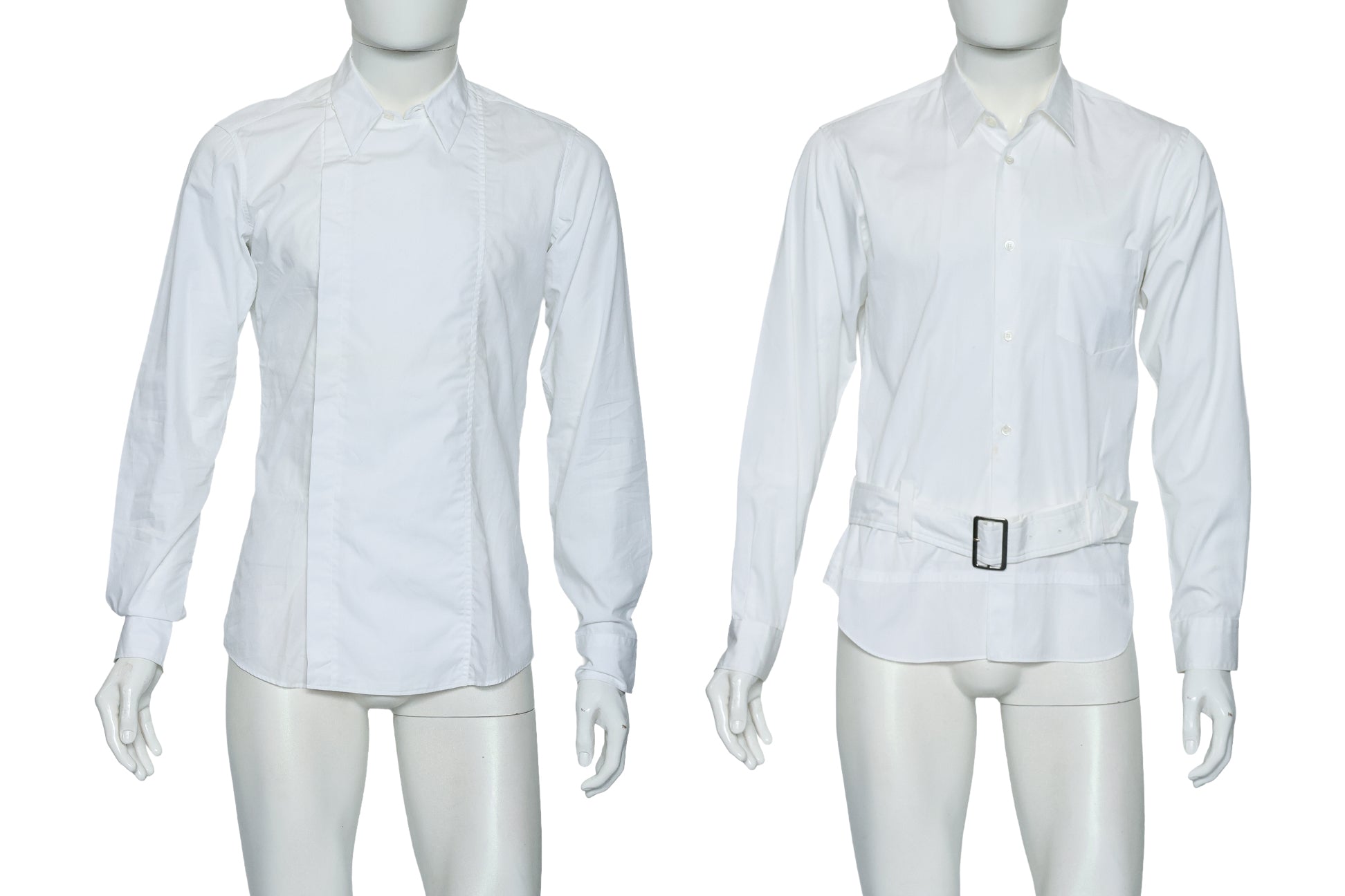 COMME DES GARÇONS & DRIES VAN NOTEN - TWO BUTTON UP SHIRTS
