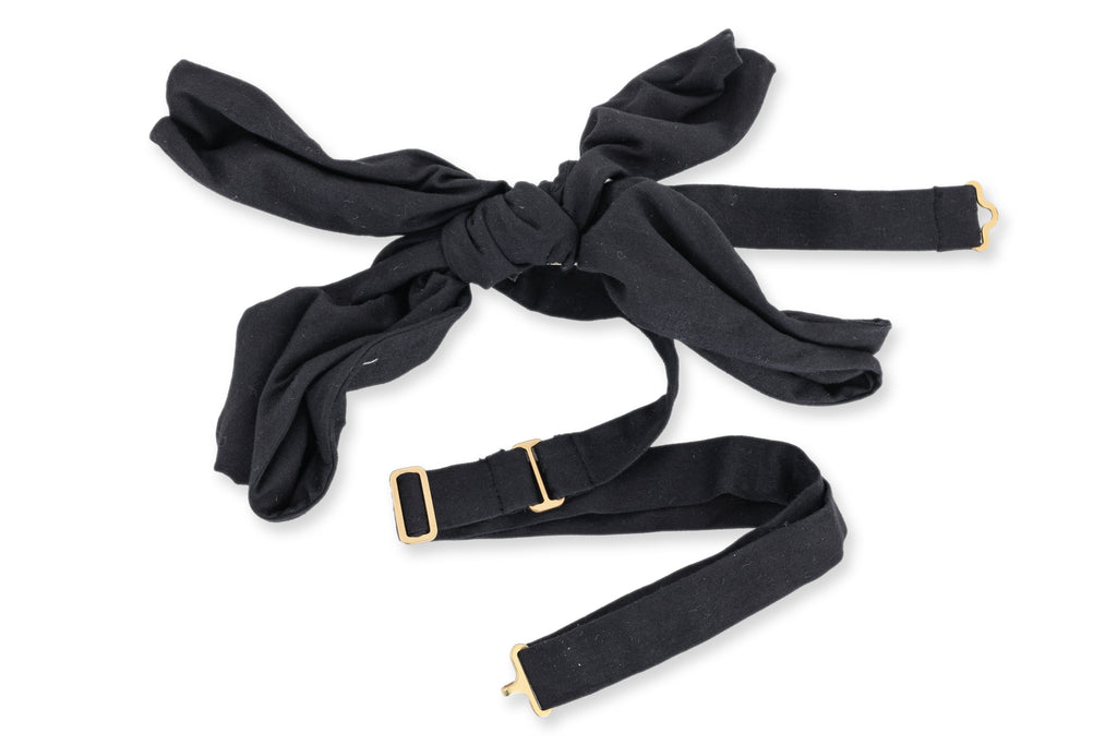 YVES SAINT LAURENT & MARNI - A BOW CHOKER AND A BELT