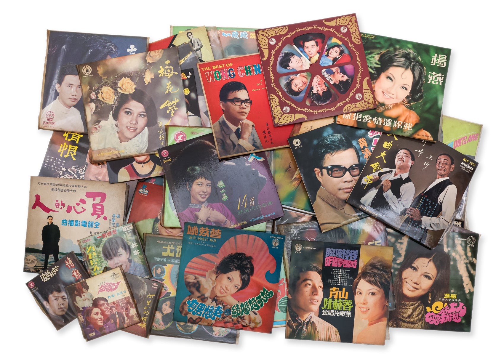 A GROUP OF VINYL RECORDS