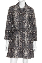 MARC BY MARC JACOBS - A SNAKESKIN PRINT COAT