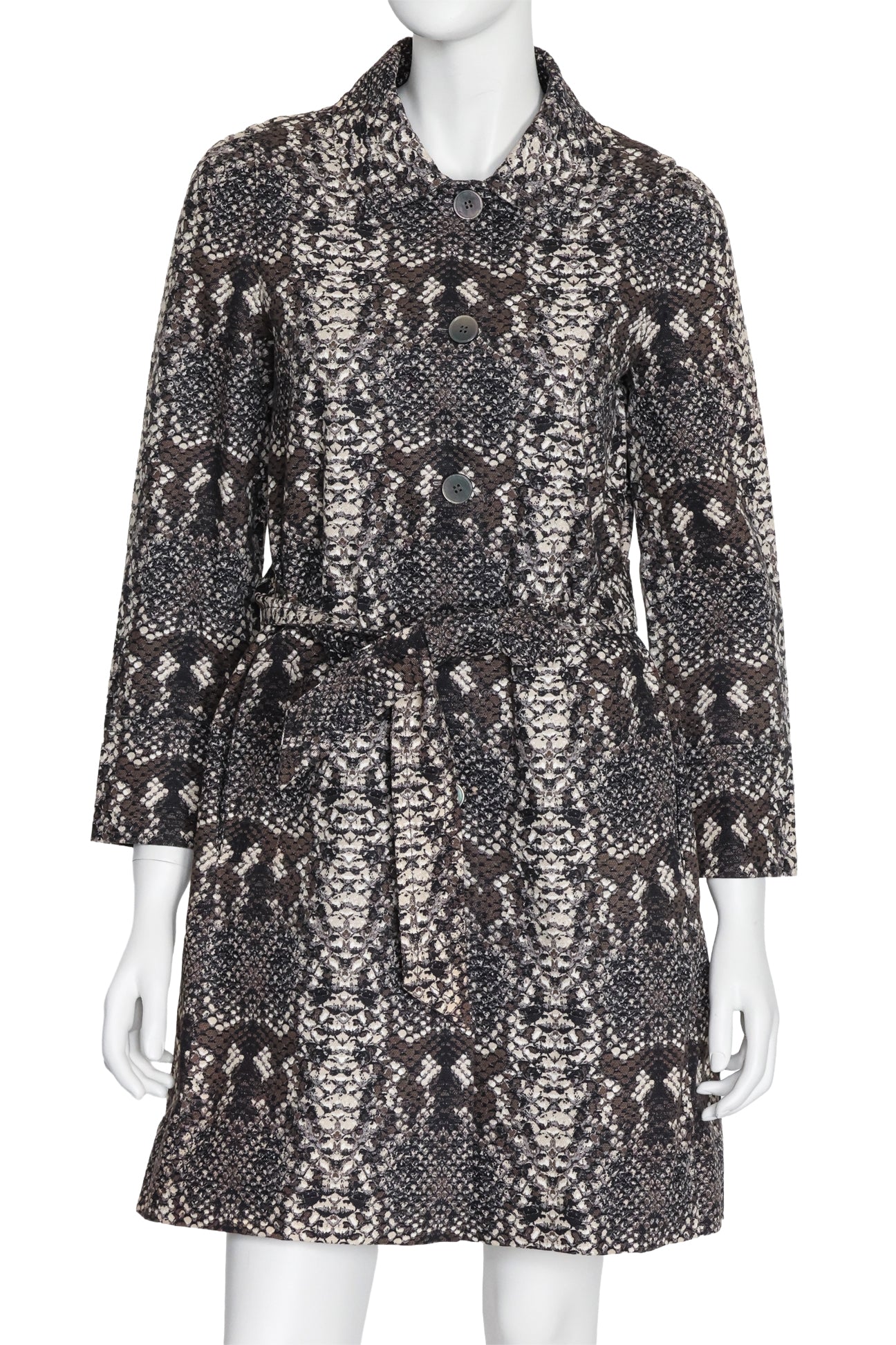 MARC BY MARC JACOBS - A SNAKESKIN PRINT COAT