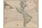 A NEW AND ACCURATE MAP OF AMERICA... EMANUEL BOWEN, 1744-1764