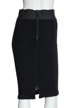 MARC JACOBS - A MONOCHROME POLKA DOT PRINT SKIRT