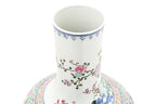 A LARGE FAMILLE ROSE BOTTLE VASE