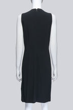 GIVENCHY - A BLACK PLEATED DRESS