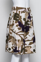 ISABELA CAPETO - AN ABSTRACT APPLIQUE SKIRT
