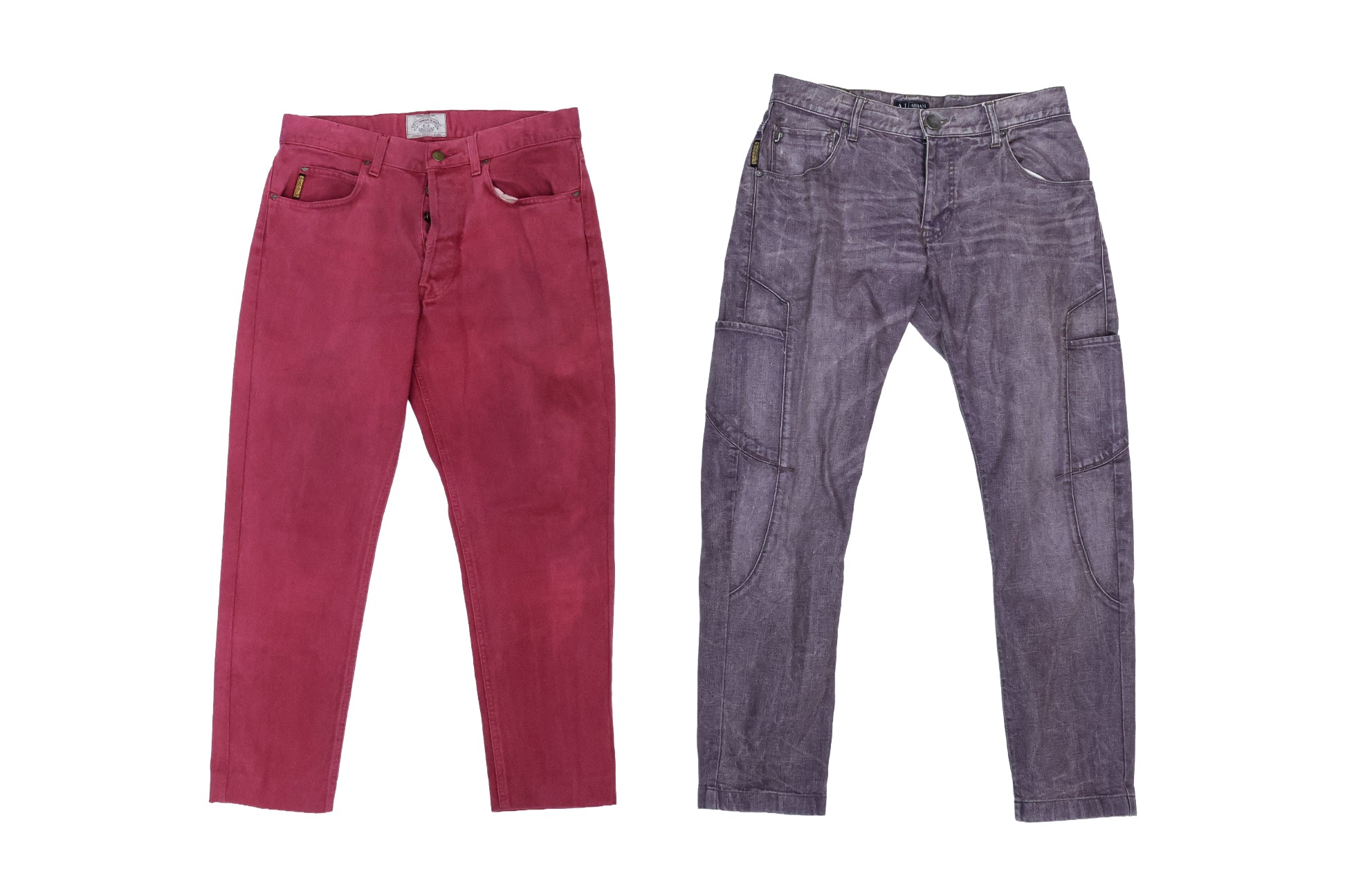 ARMANI - TWO PAIRS OF JEANS