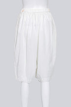 COMME DES GARCONS - A PAIR OF 2015 WHITE BERMUDA SHORTS