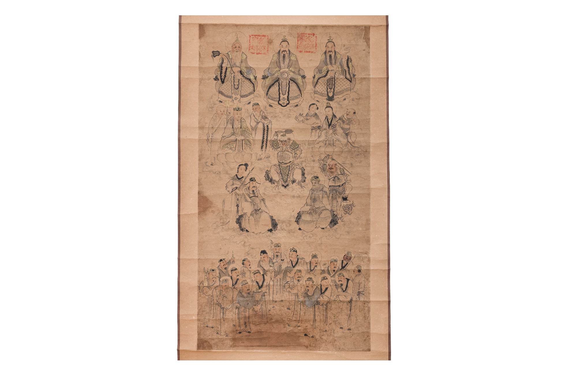 CHINESE SCHOOL (19TH CENTURY) - TAOIST FIGURES