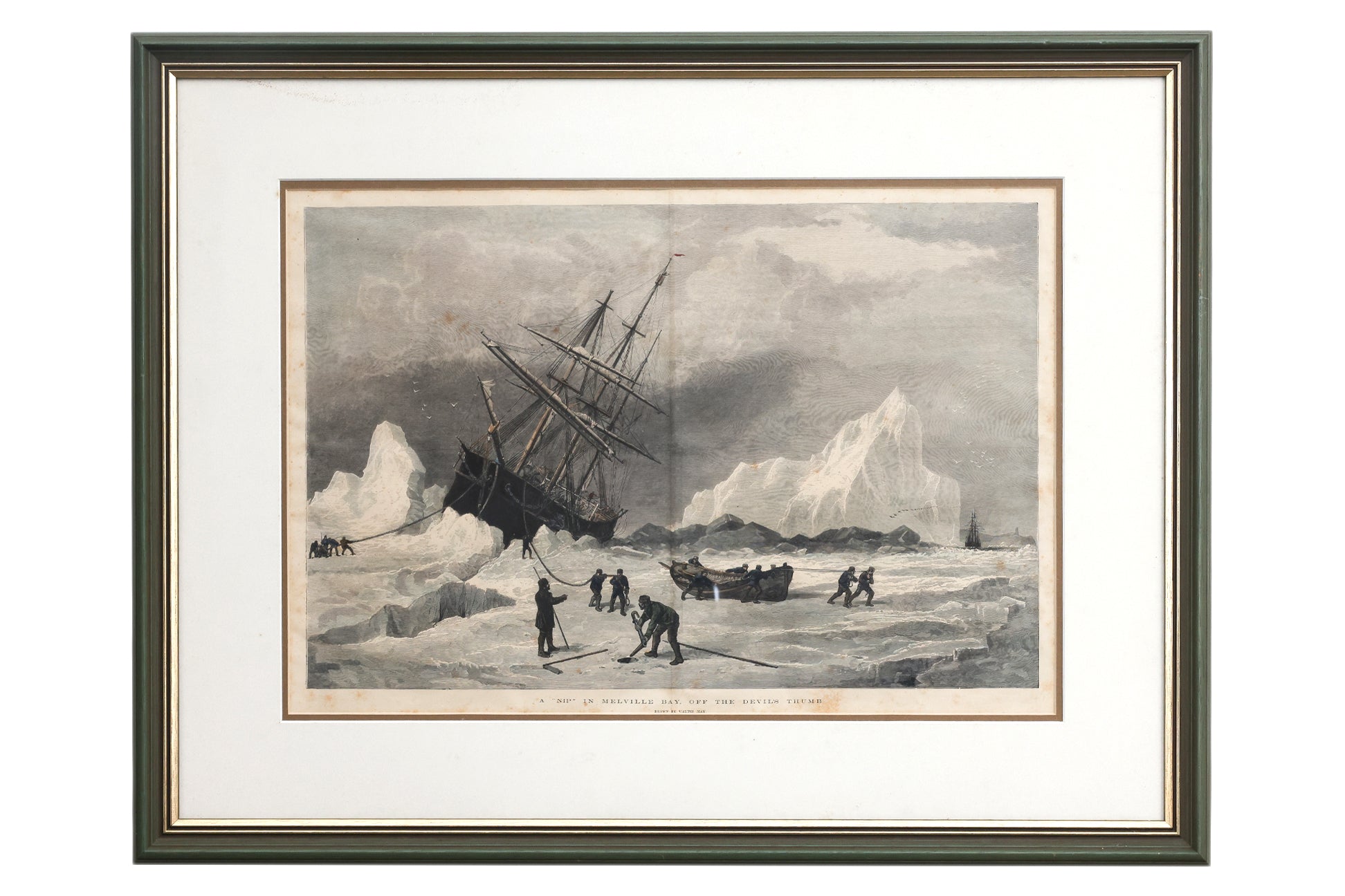 TWO ANTIQUE NAUTICAL ENGRAVINGS
