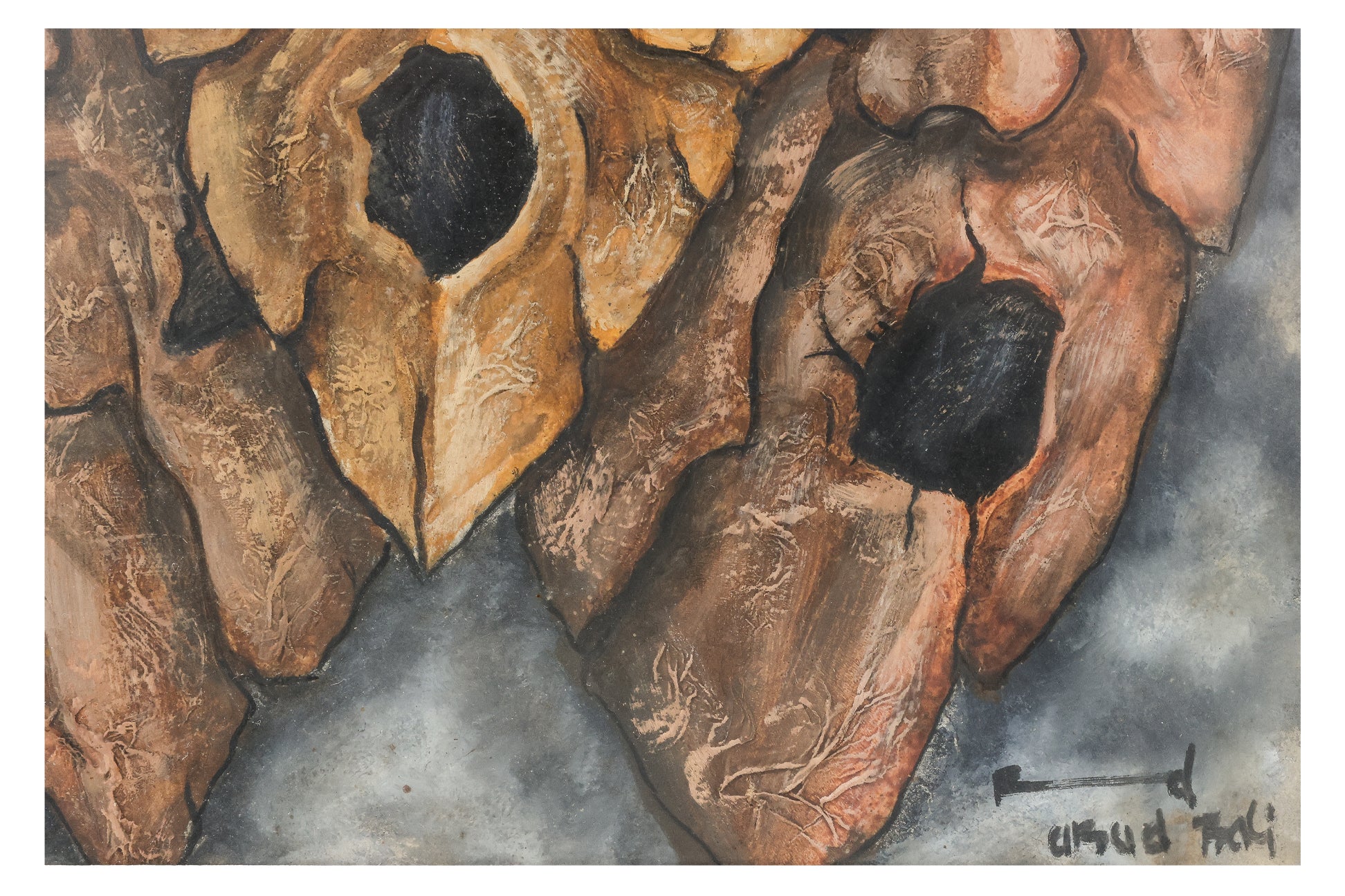 ARTIST UNKNOWN (INDONESIAN, XX/XXI) MASKS (2)