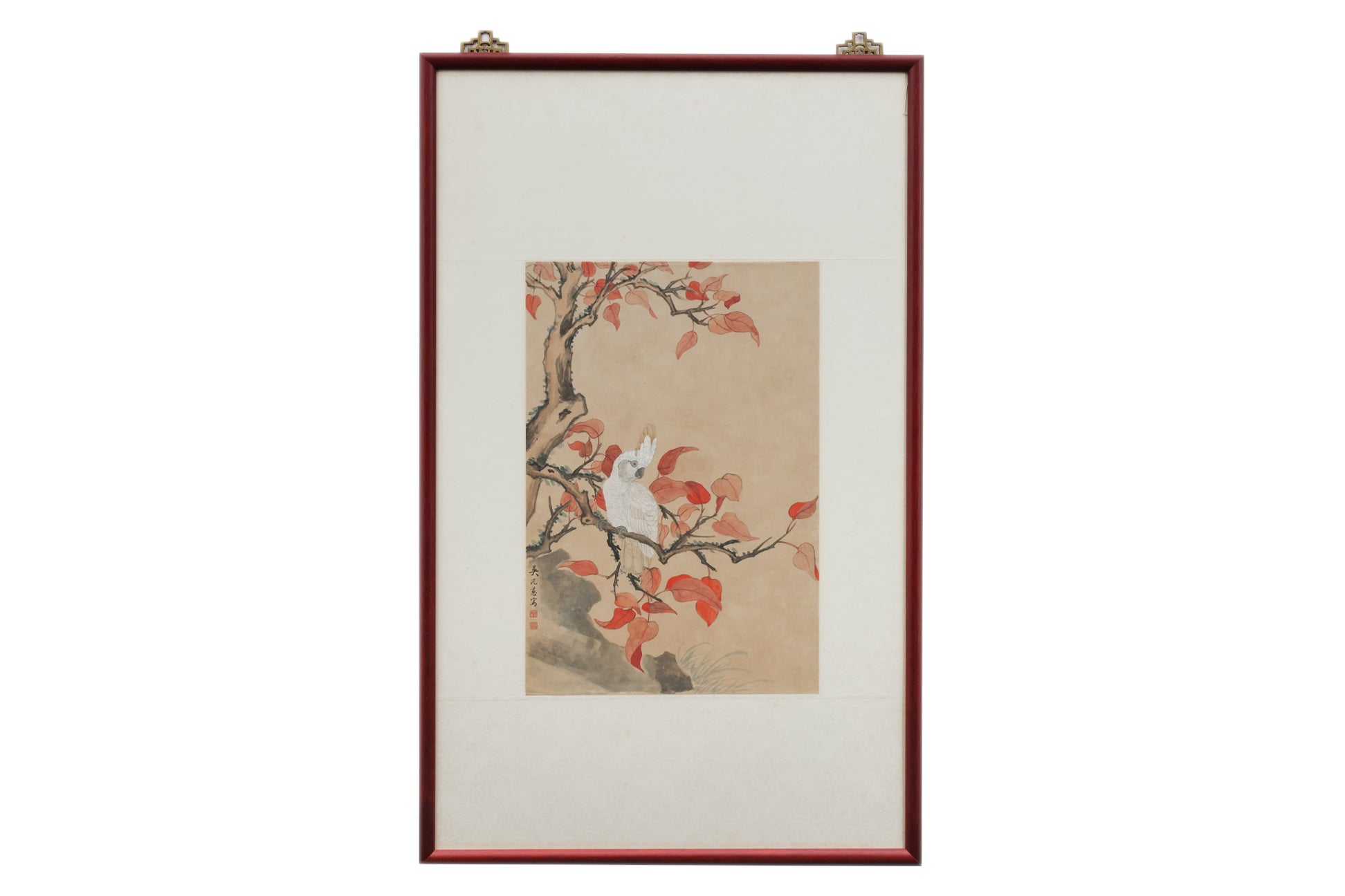 WU HUANHUI (CHINESE, B.1931) - STUDY OF A COCKATOO