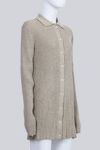 THE ROW - A CREAM 'CALLISTO' KNIT TOP