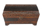 A CARVED CAMPHOR WOOD CHEST