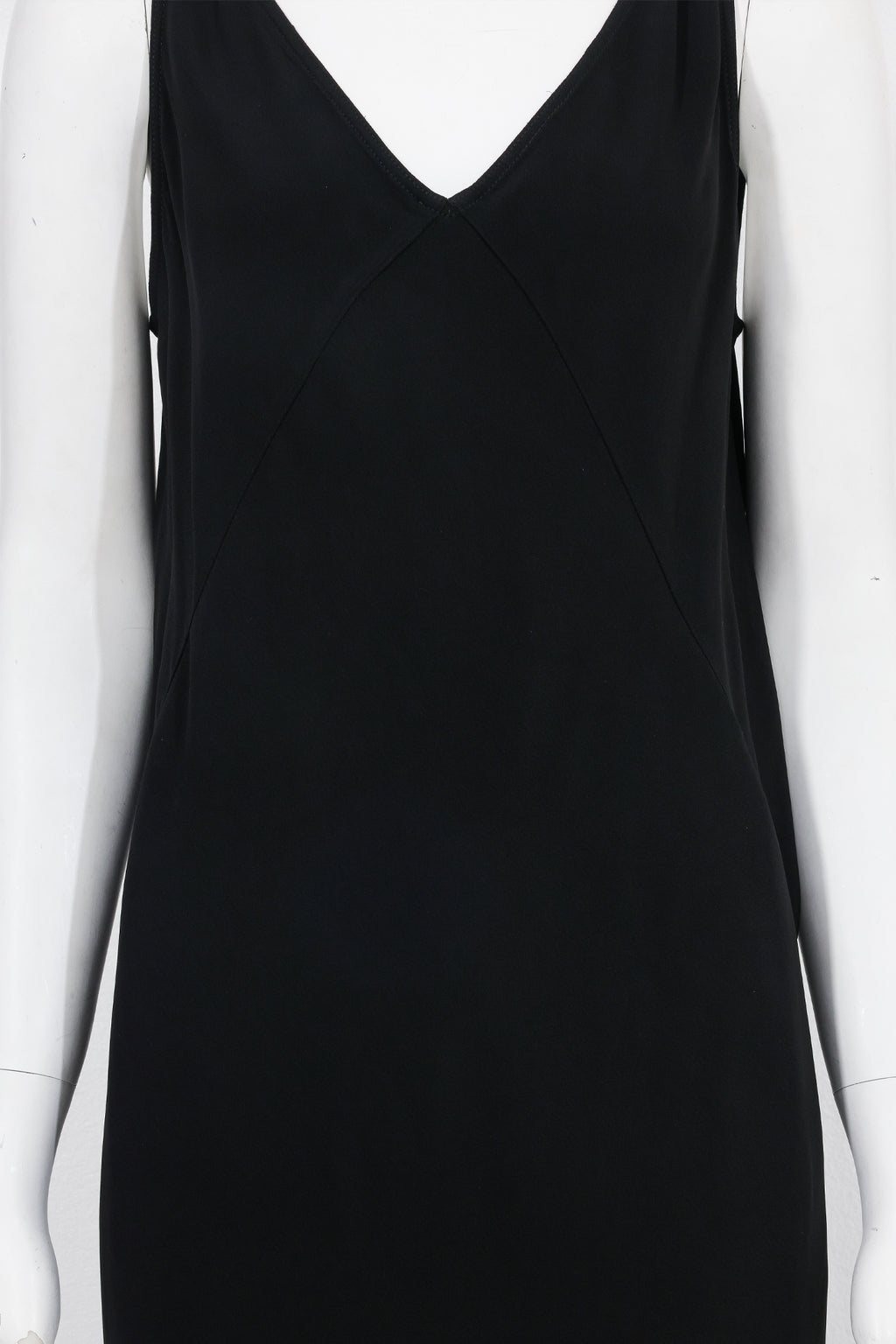 RICK OWENS - 'DIRT' COLLECTION BLACK MAXI DRESS
