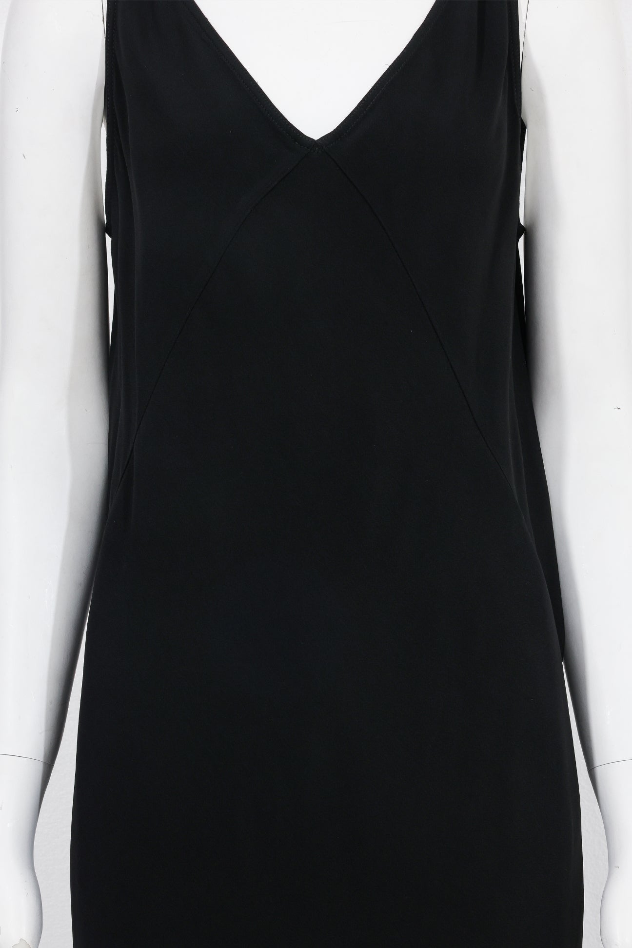RICK OWENS - 'DIRT' COLLECTION BLACK MAXI DRESS
