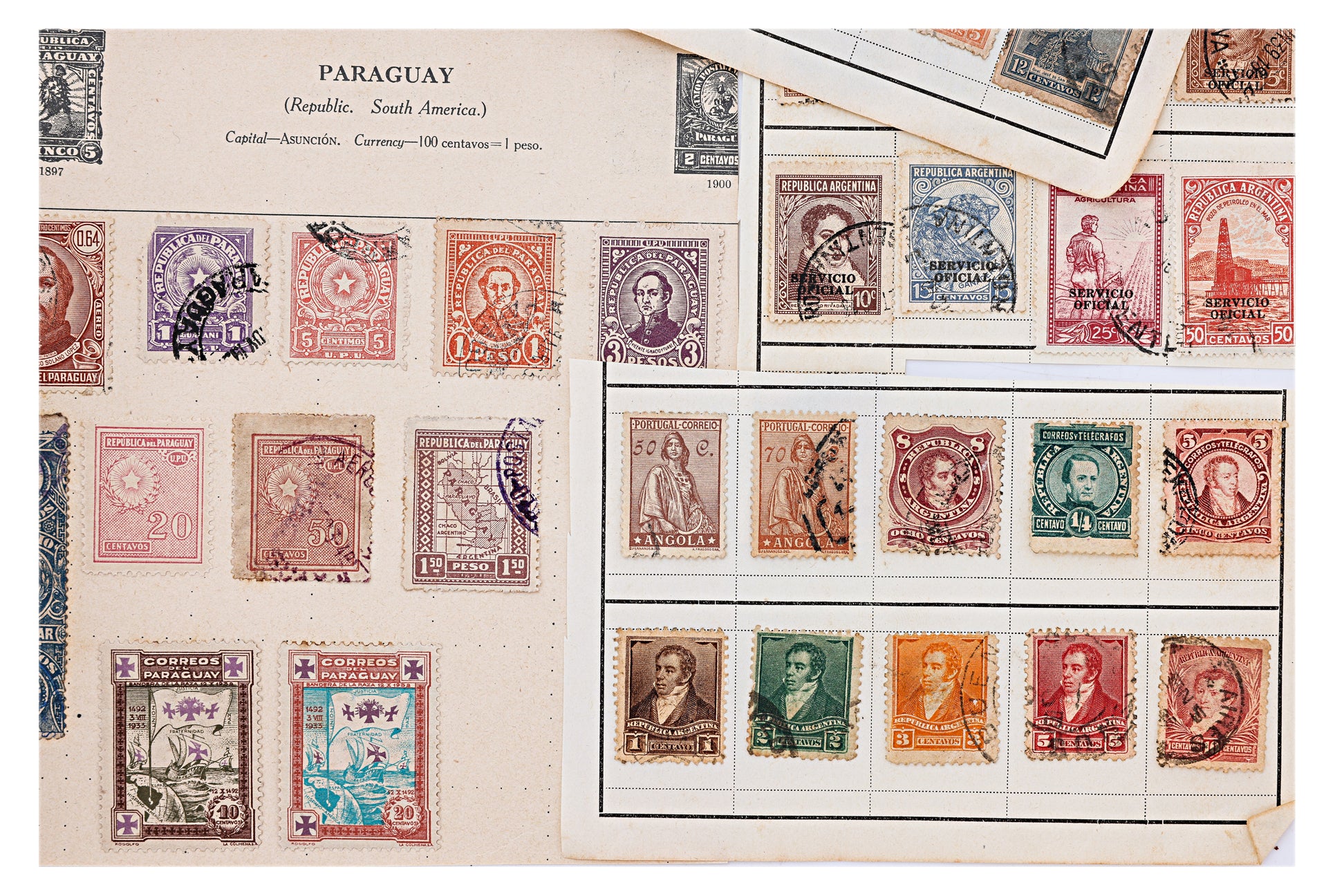 SOUTH AND CENTRAL AMERICA, VARIOUS SETS AND LOOSE