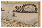 TAB. I. AFRICAE, IN QUA MAURITANIA TINGITANA ET CAESARIENSIS... GERARD MERCATOR, 1695
