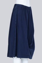 COMME DES GARCONS BLACK - A PAIR OF 2011 NAVY HOLE CULOTTES