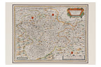 WESTPHALIA DUCATUS, WILLEM BLAEU, 1635