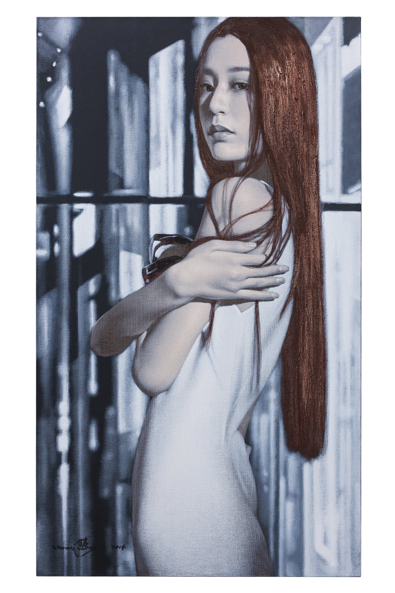 HOU QING (CHINESE, B.1969) - BLACK AND WHITE