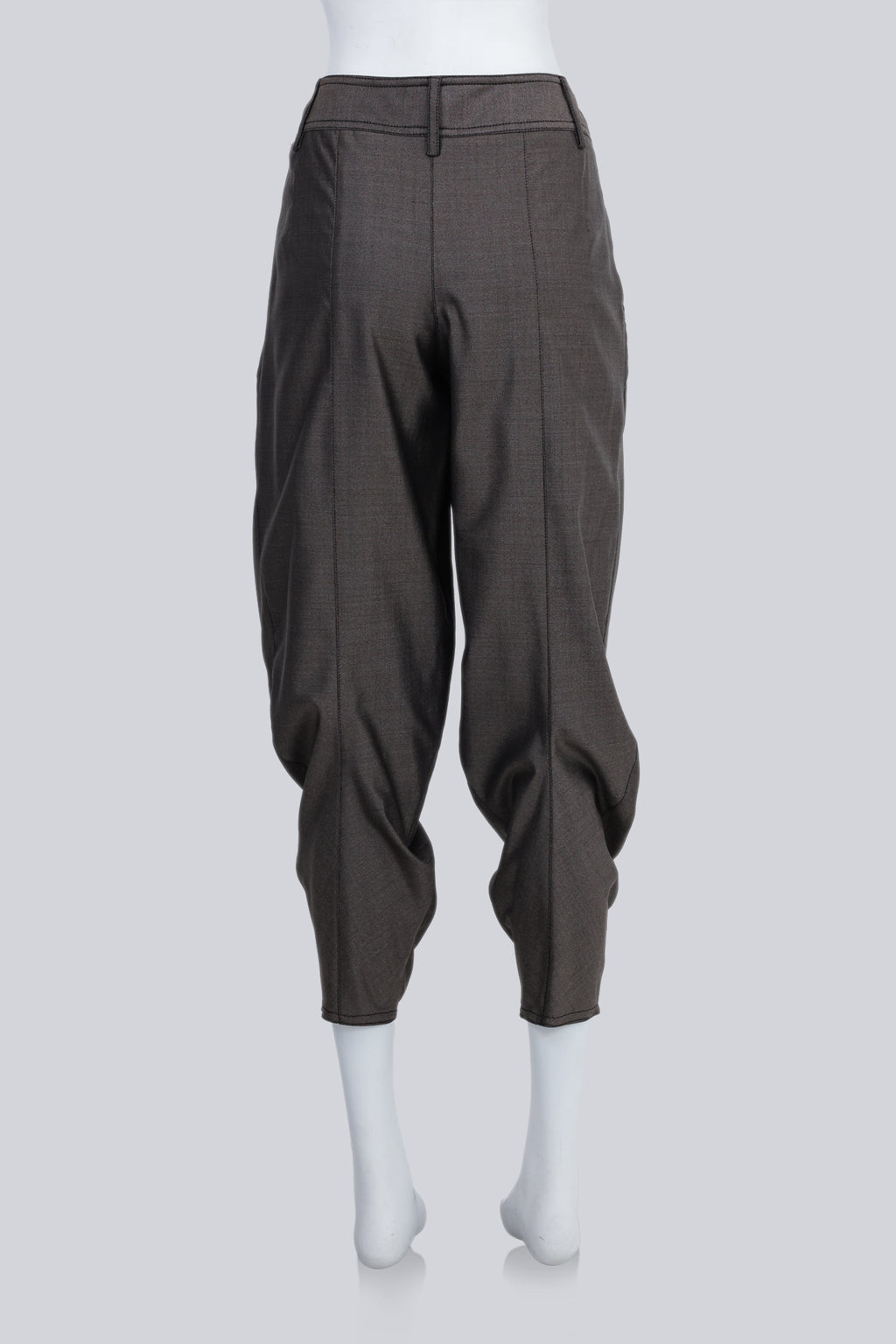 ALEXANDER MCQUEEN - METALLIC HERRINGBONE BERMUDA SHORTS