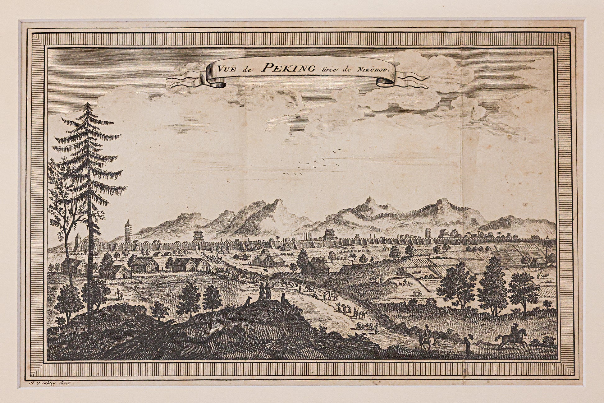A GROUP OF THREE ENGRAVINGS WITH VIEWS OF CHINA