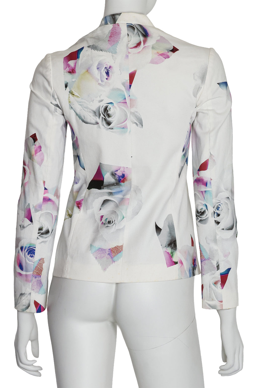 PAUL SMITH BLACK - A FLORAL PRINT JACKET