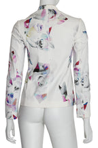 PAUL SMITH BLACK - A FLORAL PRINT JACKET