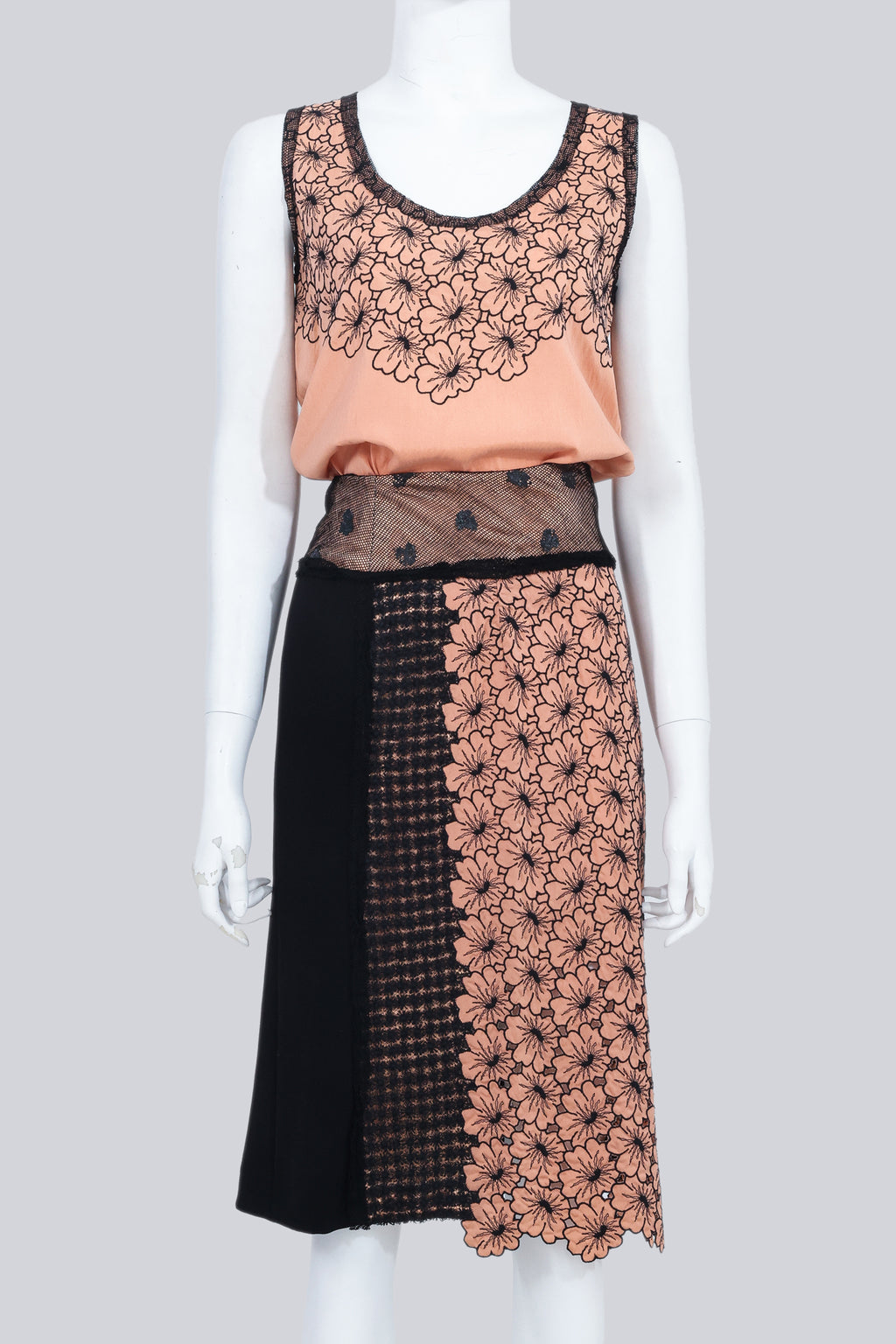 BOTTEGA VENETA - A FLORAL TWO PIECE ENSEMBLE