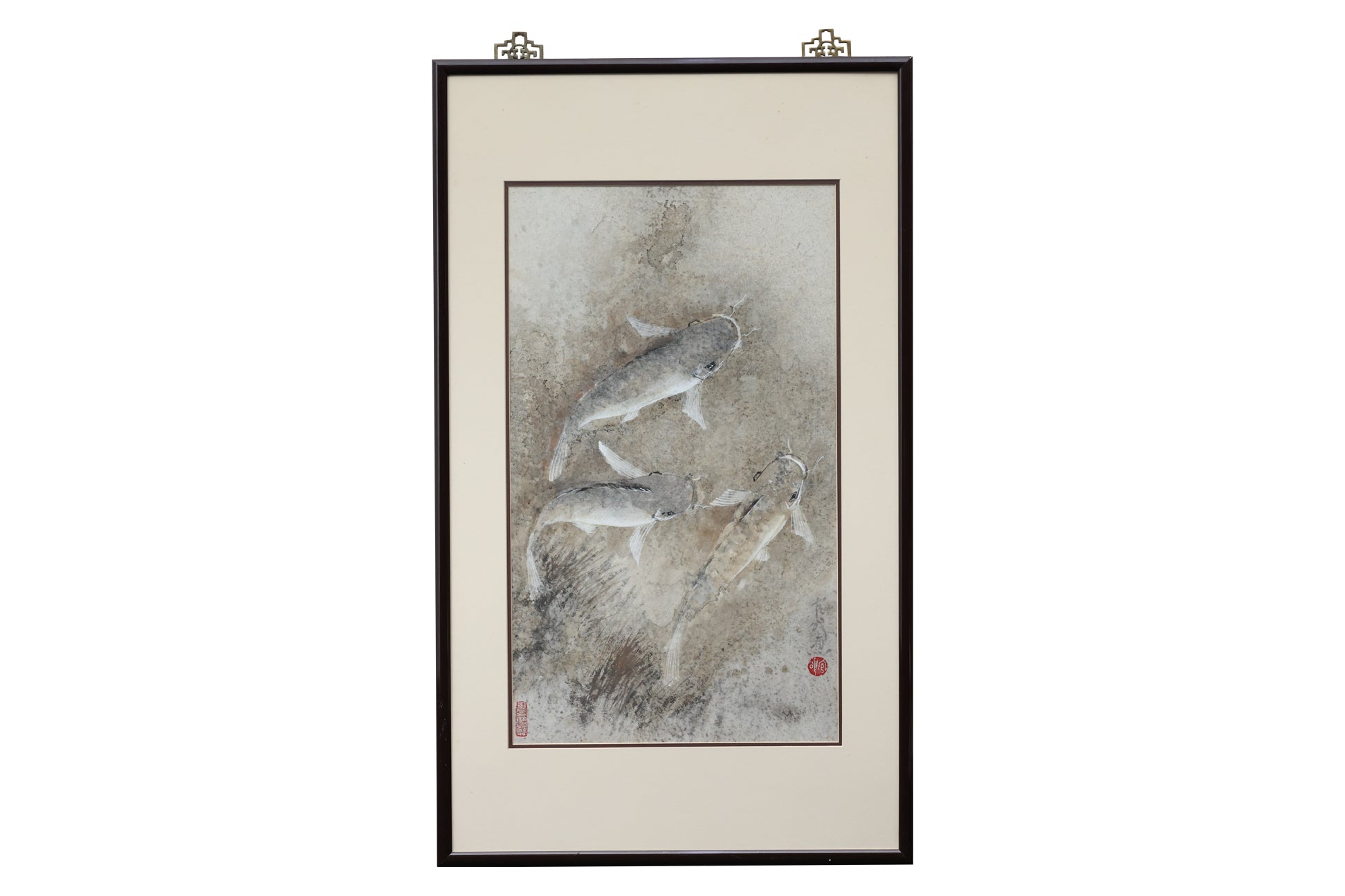 KUAN SOONG (SINGAPOREAN, B. XX) THREE FISHES