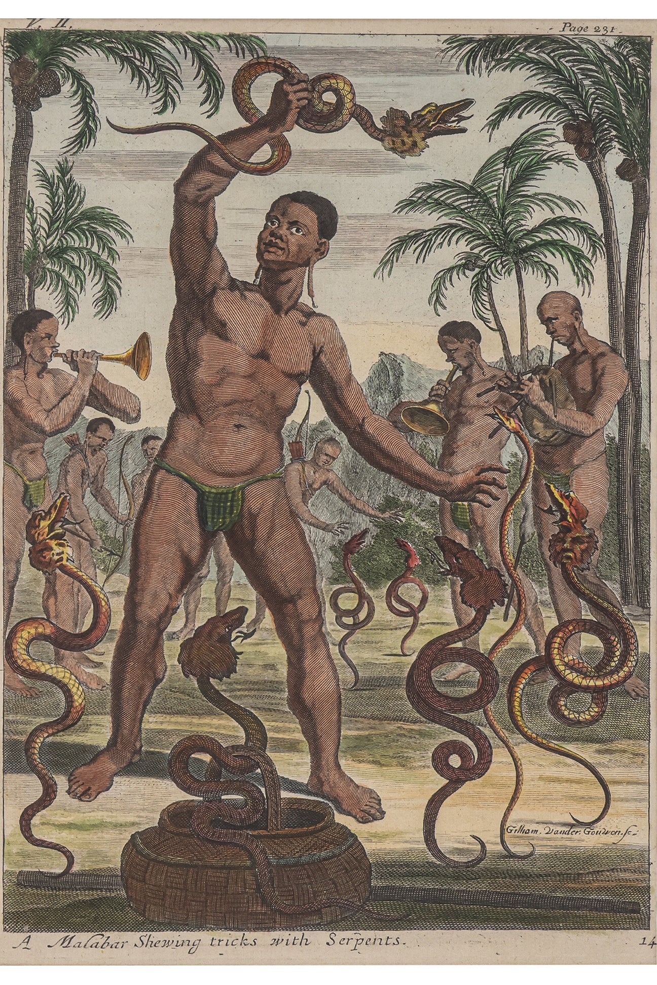 A GROUP OF FOUR INDONESIAN ETHNOGRAPHIC ENGRAVINGS, JOHAN NIEUHOFF, 1732