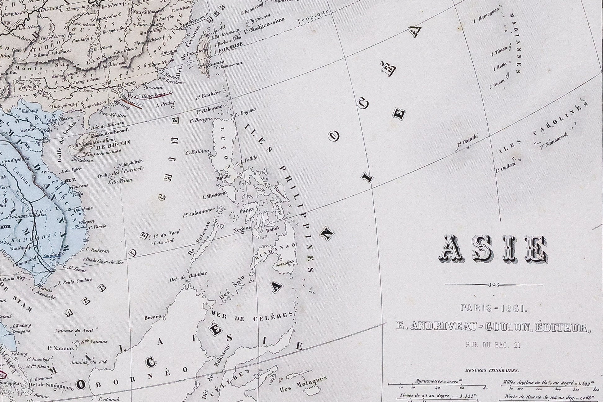 A FRENCH MAP OF ASIA