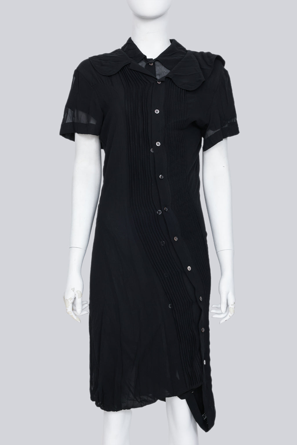 JUNYA WATANABE COMME DES GARCONS - A BLACK REVERSIBLE DRESS