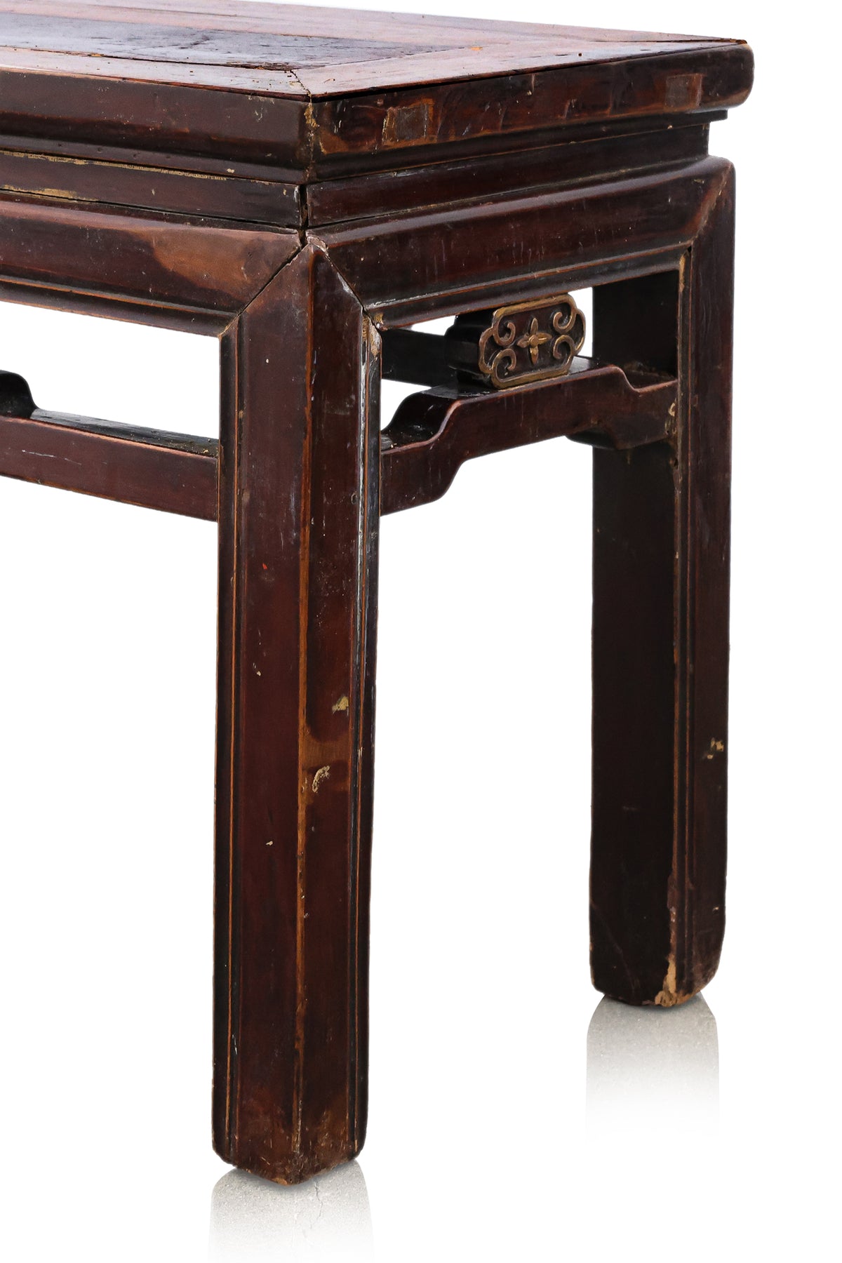 A SMALL CHINESE ELM TABLE