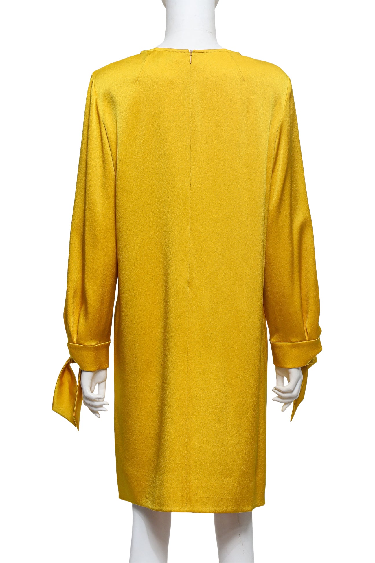 PAULE KA - A YELLOW LONG SLEEVE DRESS