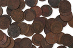 CHINA EMPIRE AND REPUBLIC - A LARGE GROUP OF ASSORTED COPPER COINAGE