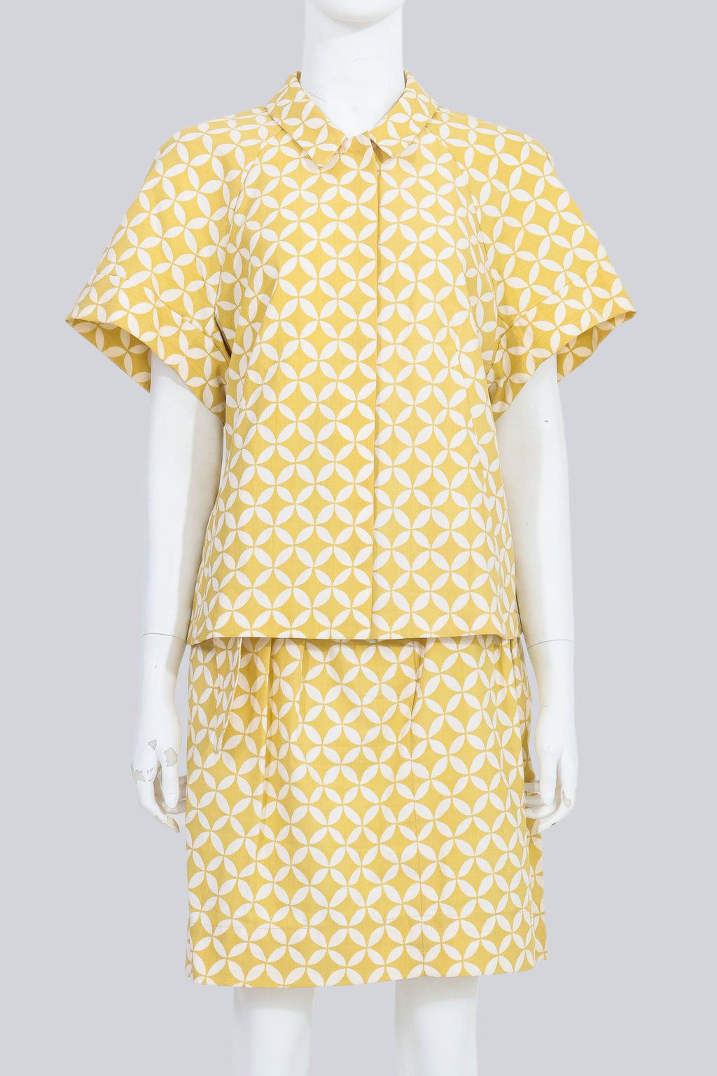 DRIES VAN NOTEN - A PRINTED TWO PIECE ENSEMBLE