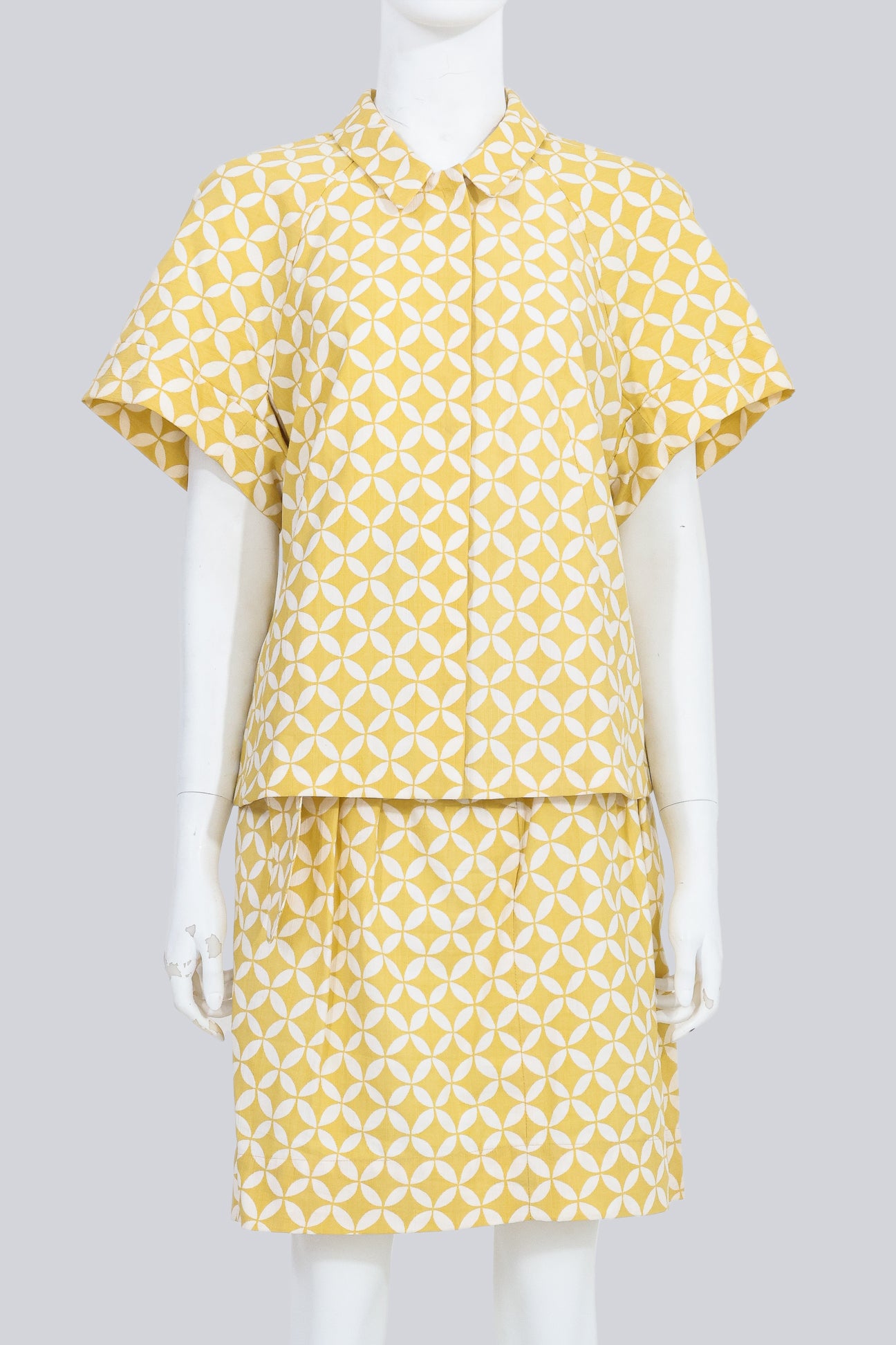 DRIES VAN NOTEN - A PRINTED TWO PIECE ENSEMBLE