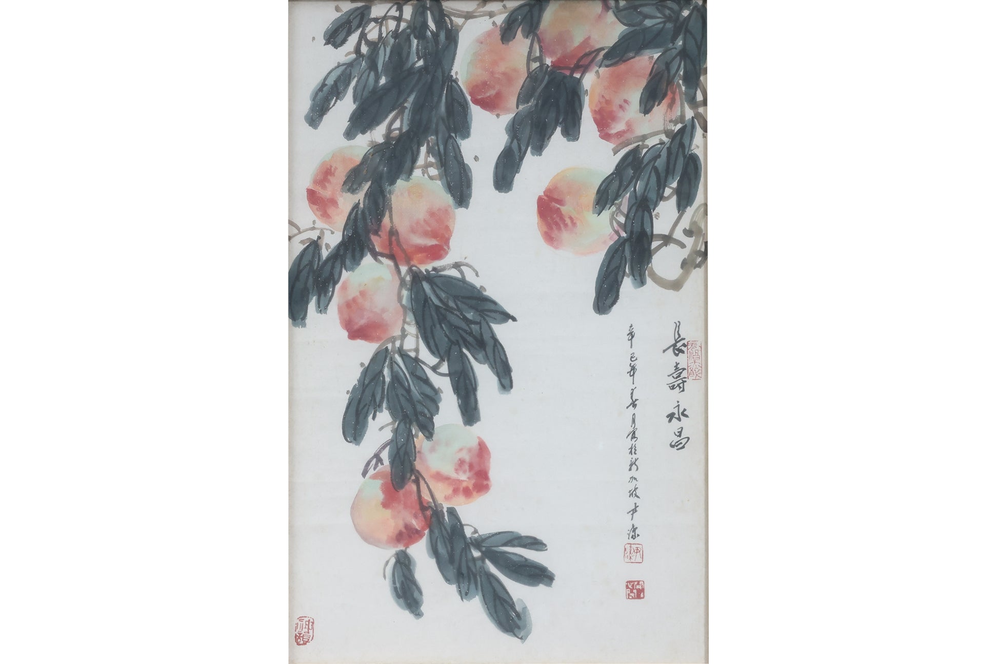 CHINESE SCHOOL (20TH CENTURY) - PEACH TREE